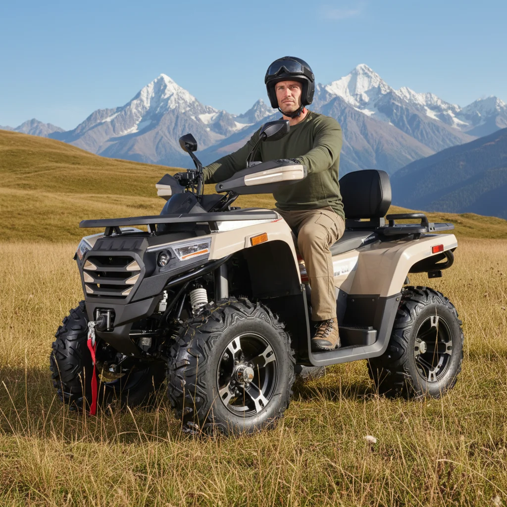 Tao 2026 300cc 4-stroke Gas-powered Atv Adults Durable 4-wheel High Carbon Steel Frame Automatic Shaft Drive Off-road Quad Bike