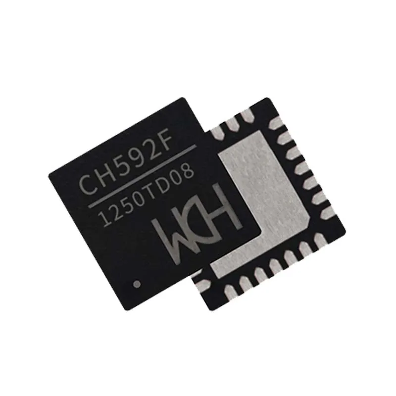 RISC-V MCU 블루투스 저에너지 (BLE) 5.4 USB 2.0 풀 스피드 세그먼트 LCD, 2.4Ghz RF, CH592, 20 개/로트