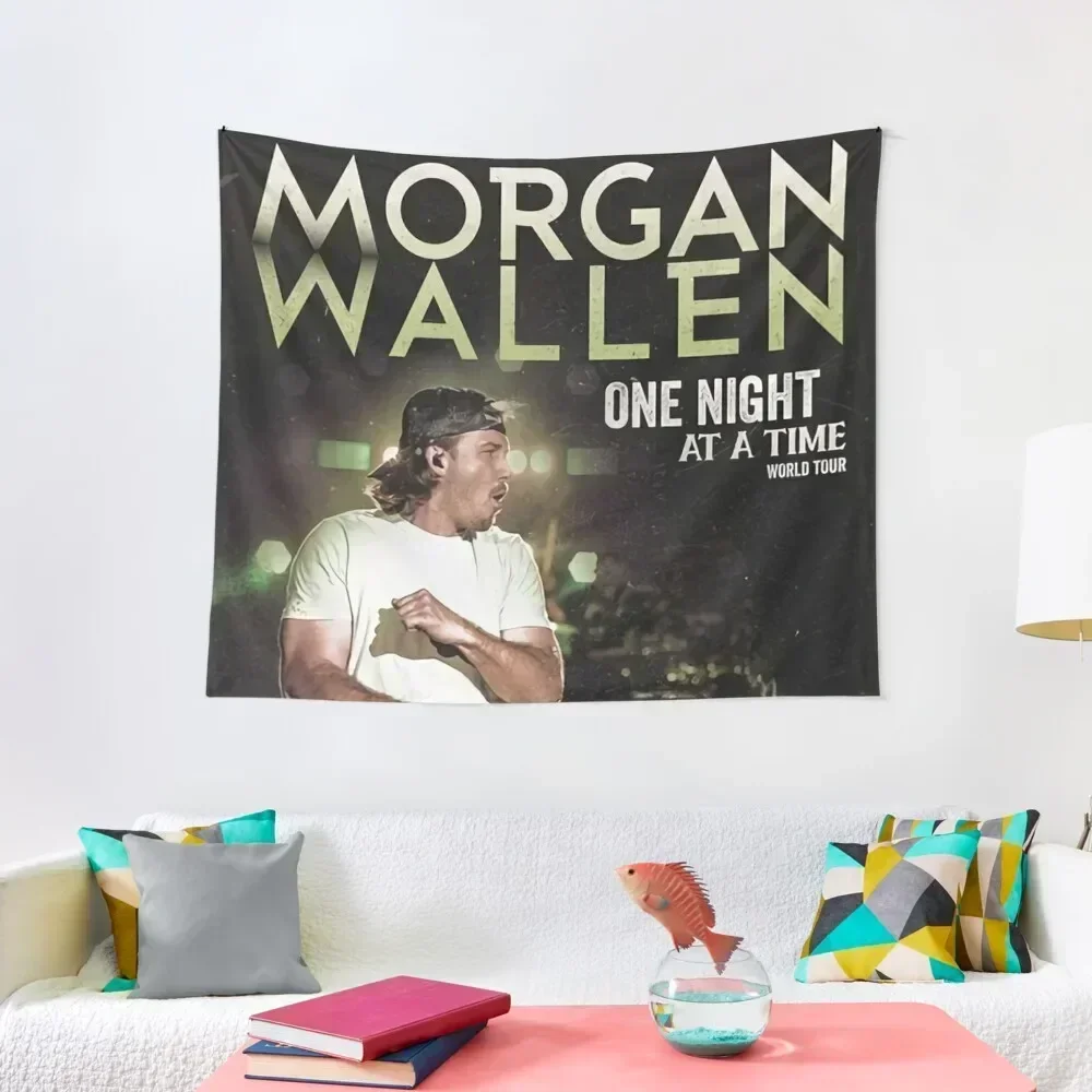 

Cover morgan at concert Tapestry Aesthetic Home Decor Cute Room Things Decoration Bedroom Tapestry