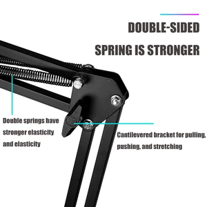 Desktop NB35 Cantilever Stand Microphone, 360 degree rotation, mobile, live recording, capacitor Microphone Stand 11 Main Microphone Pedestal Sales - №11