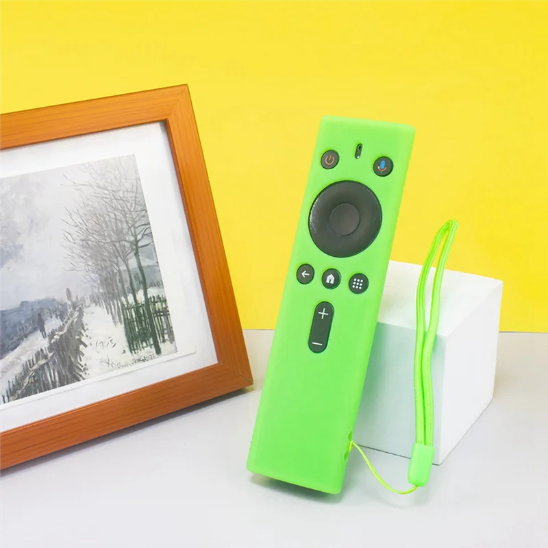 ZIZI Suitable For Rokid Station (Global Version) Remote Player Remote Control Protective Cover Silicone Blue Parts Accessories 1