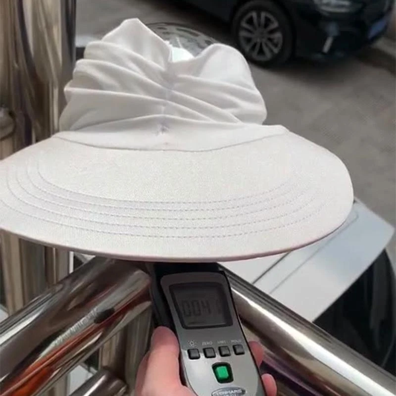 

R1WE Trendy Breathable Summer for Sun Cap Sunscreen Empty Top Cap for Baby Birthday