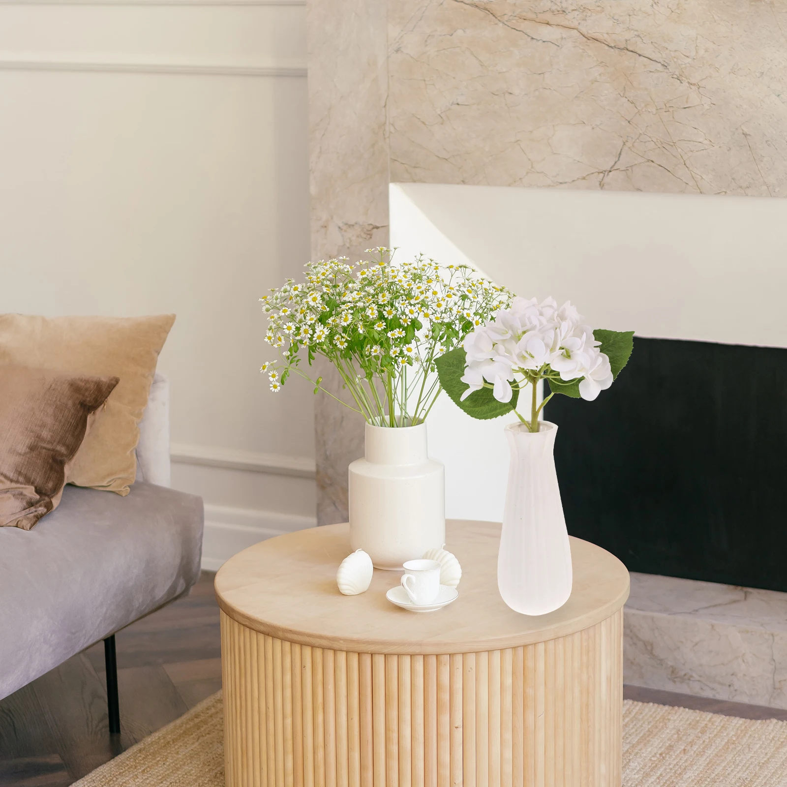 

Artificial Hydrangea Bouquet Decor Simulation Flowers Fake Flower Arrangement Home Party Decoration Indoor Scene Decors