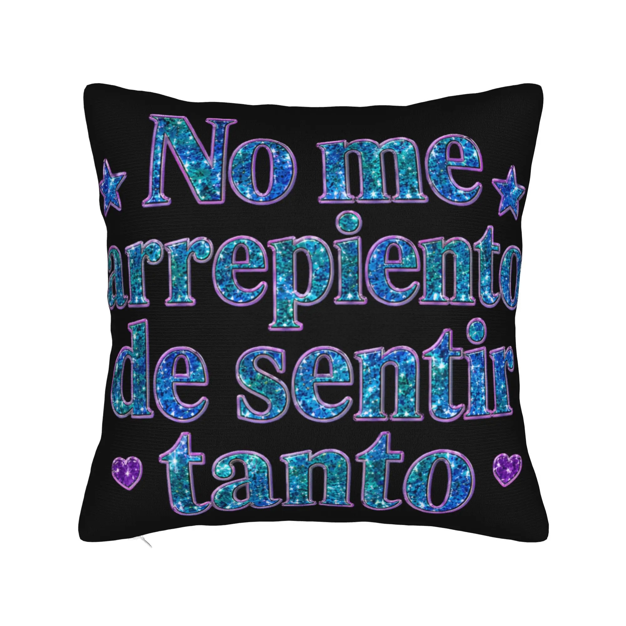 Home Decorations No Me Arrepiento De Sentir Tanto Karols G NMADST  Pillowcases Merch  Pillow Cover Zippered Multi-Size