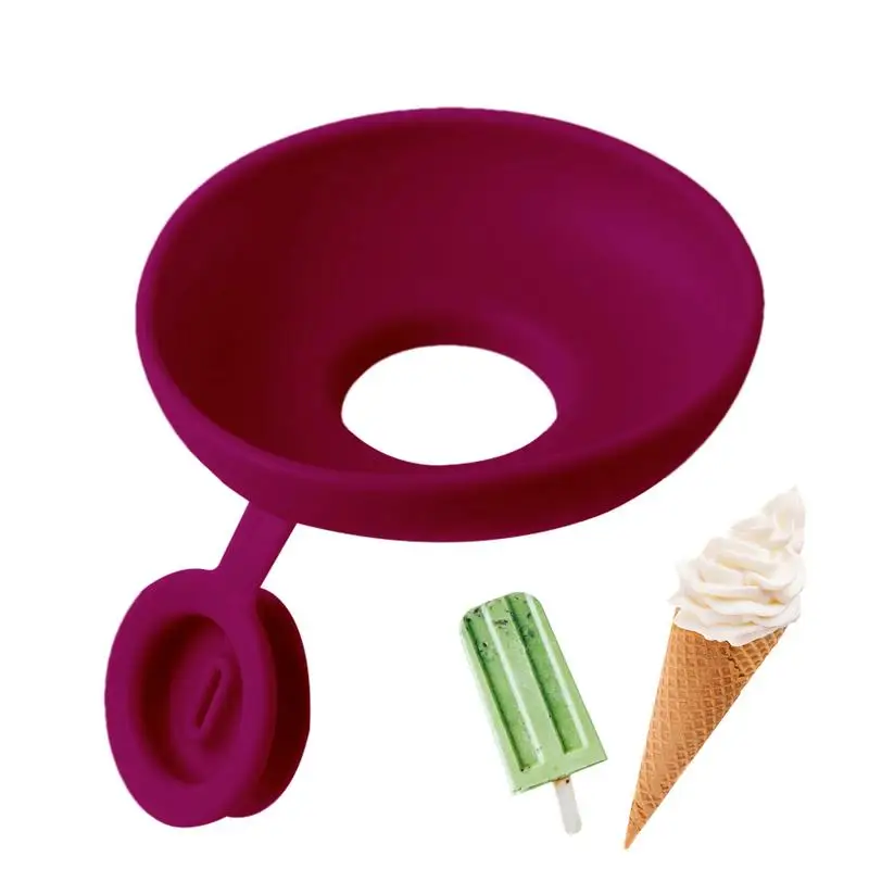 New Drip-Proof Popsicle Rack Drip Free Ice Holder No Mess Free Frozens Treats Rack Popsicle Holder With Straw For Kids Ice Cream