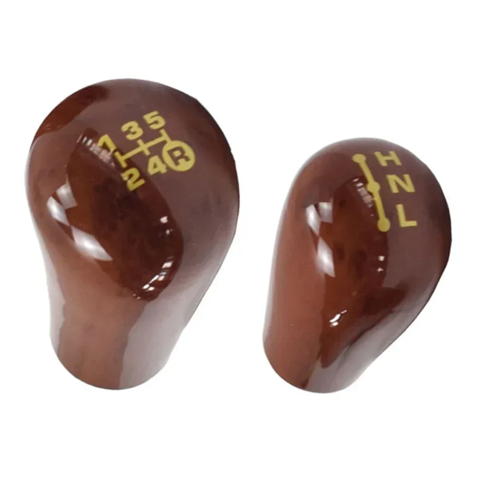 2pcs /Wood Gear /Shift Knob For Toyota For Land  For Cruiser For Prado LC76 LC80 LC100 4500 4700 Interior Decoration