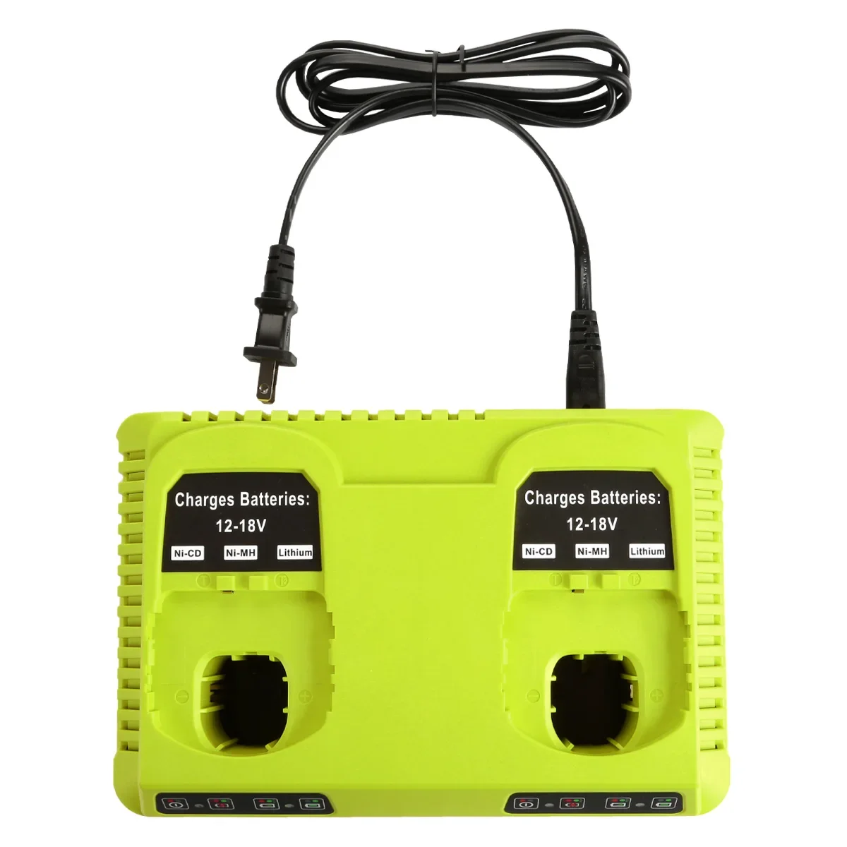 

ODM OEM P117 Dual Chemistry IntelliPort Charger Li-ion & Ni-cad Ni-Mh Battery Charger 12V MAX and 18V MAX For Ryobi ONE Plus