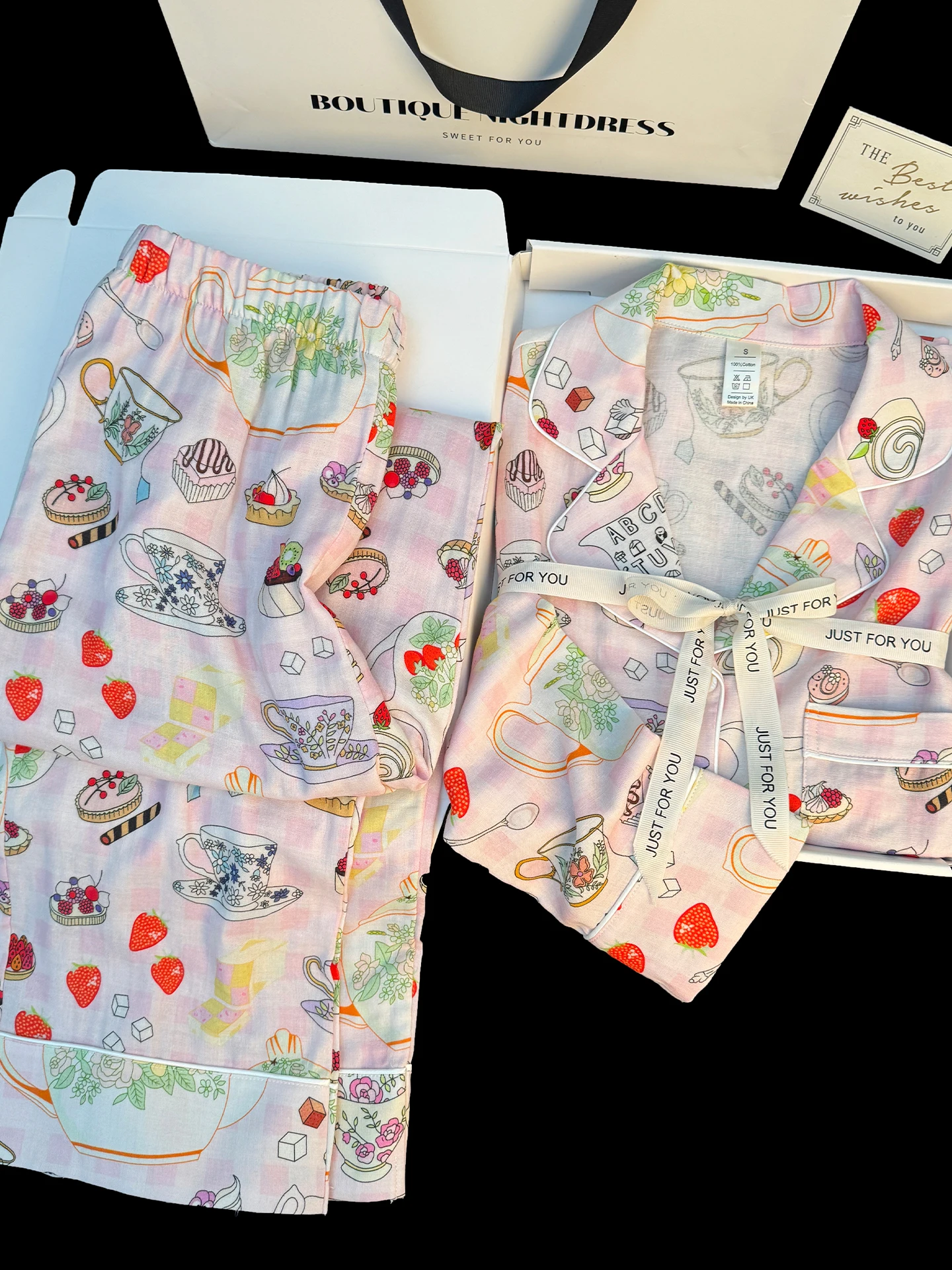chemise-de-nuit-a-manches-longues-en-pur-coton-double-couche-pour-femme-vetement-d'interieur-tendance-pyjama-en-coton-pour-le-printemps-et-l'automne
