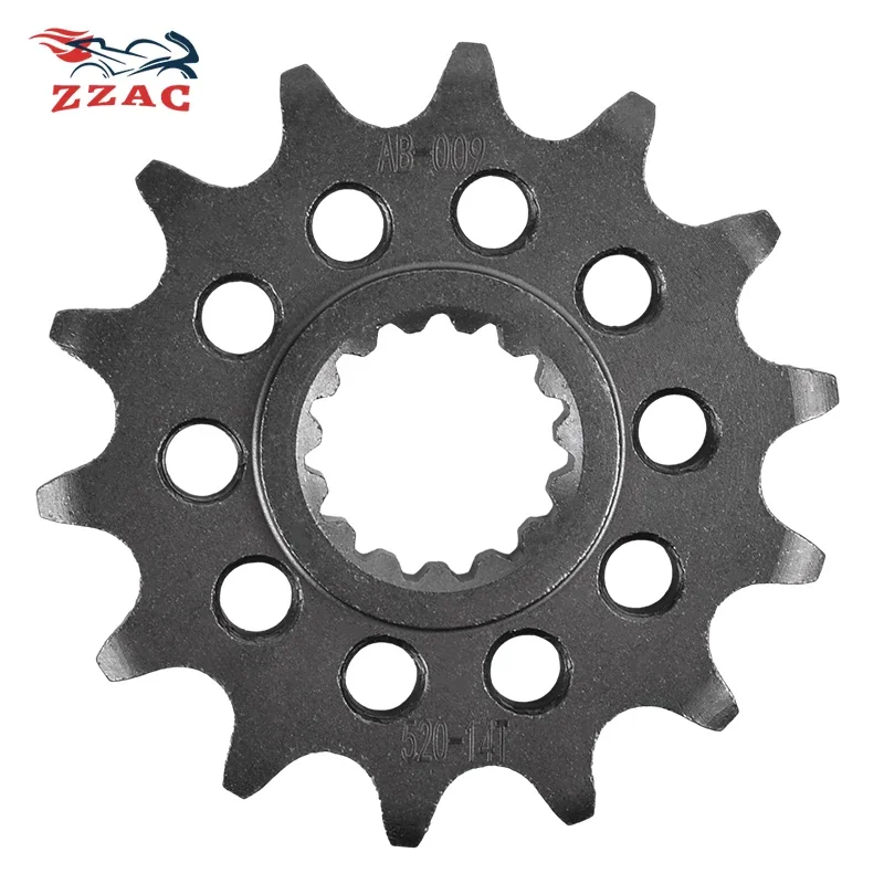 

520 Chain 14T 20CrMnTi Motorcycle Front Sprocket For KT/M 125 144 200 250 EXC SX MXC XC XC-W EXC-F SX-F Freeride Enduro Six Days