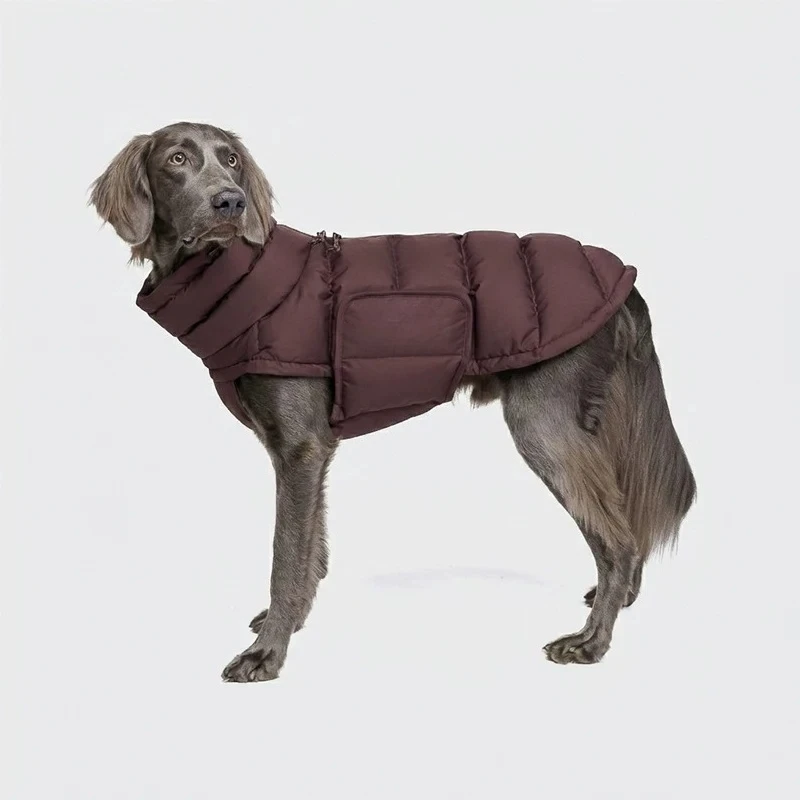 Windproof Thick Pet Winter Jacket, Warm Dog Coat, Cold Resistant Puppy Outfit for Autumn Winter Walking