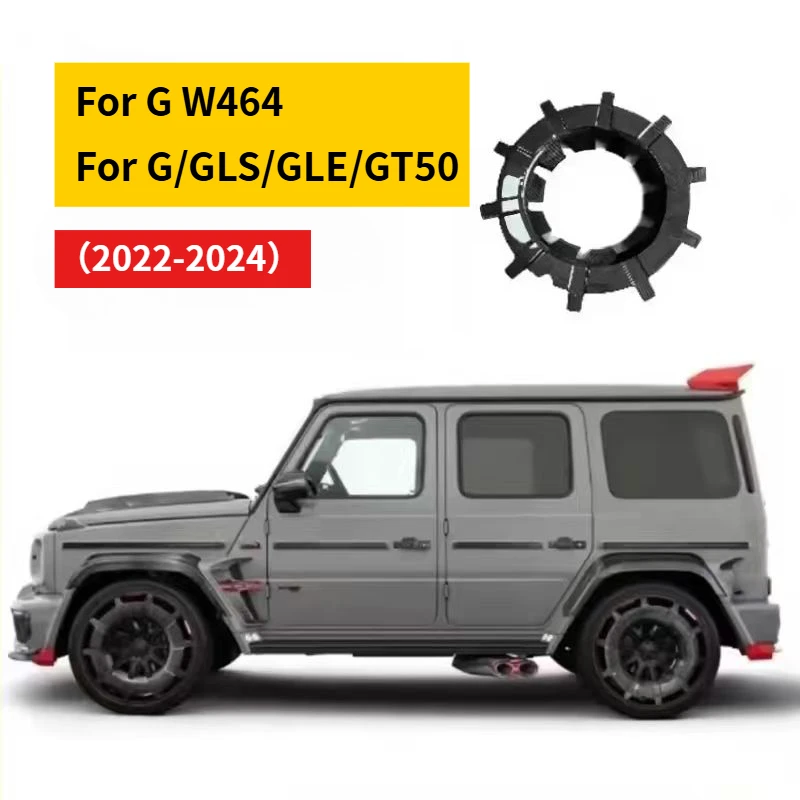 

For Mercedes BENZ G W464 G/GLS/GLE/GT50 Real Dry Carbon Fiber 22-24 Customized Wheel cover Inch Accessories Body Parts Exterior