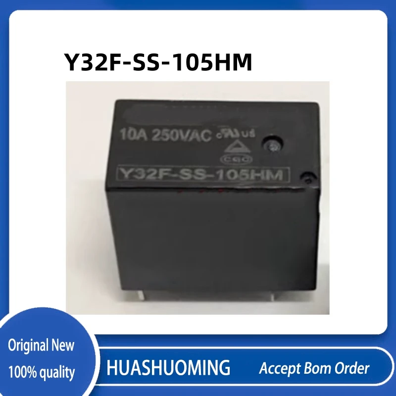 NEW 10PCS/LoT    Y32F-SS-105HM   Y32F SS 105HM 4pin 10A