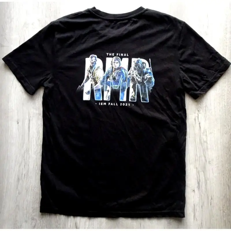 

Футболка Counter Strike Global Offensive IEM The Final 2021, размер M, черная, Intel