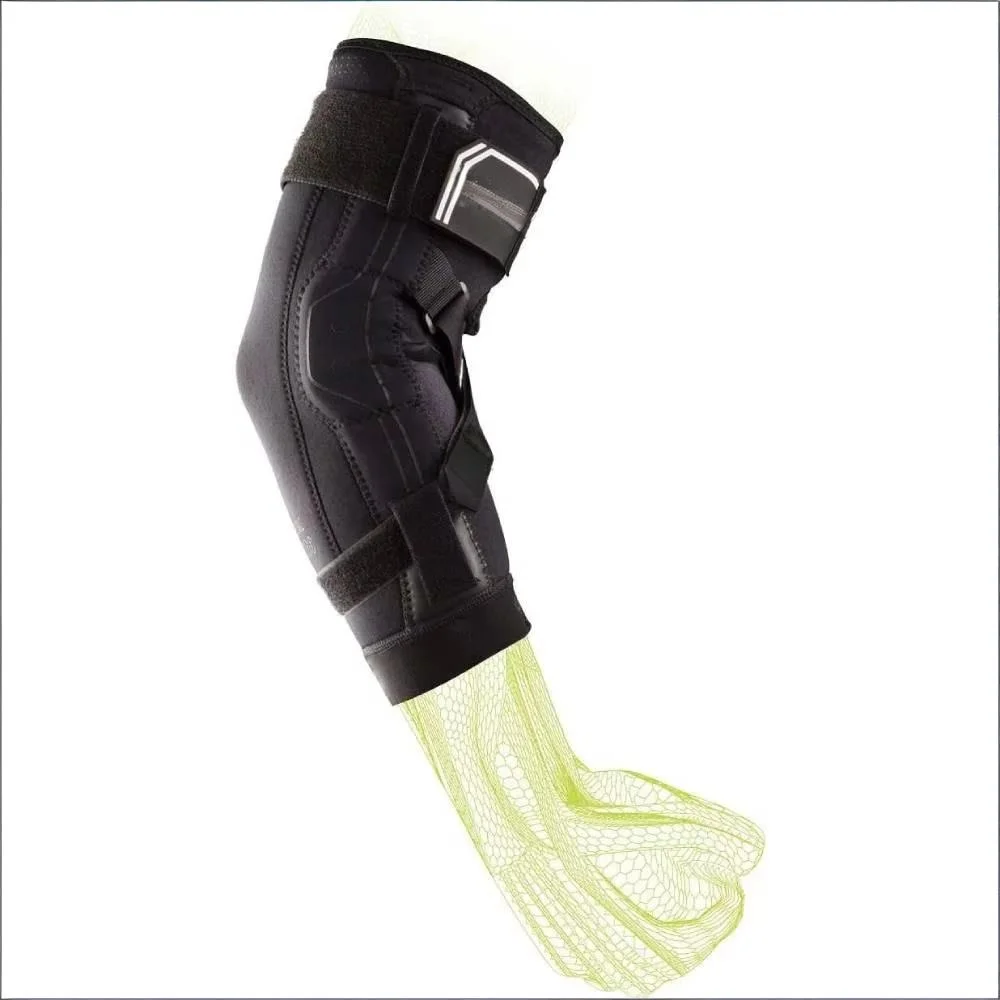 Performance Bionic Elbow Brace II - Medium - Maximum Hinged Support for Elbow Hyperextension, UCL, Tommy John Ligament Injury
