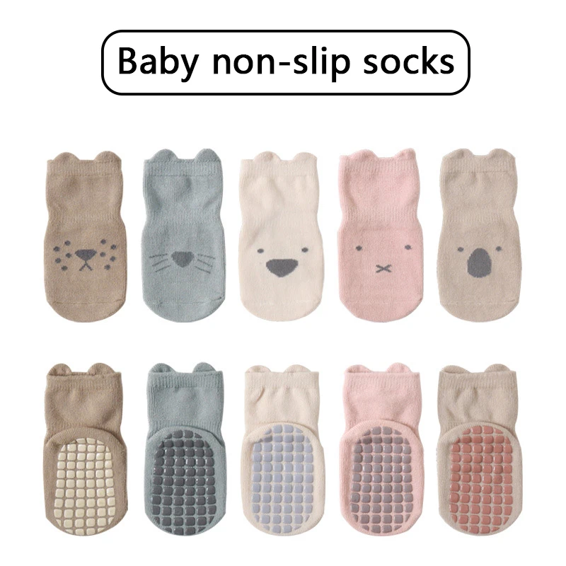 

Baby Cotton Anti-slip Socks Children Toddler Cartoon Soft Rubber Bottom Floor Socks Autumn Kids Boys Girls Newborn Accessories