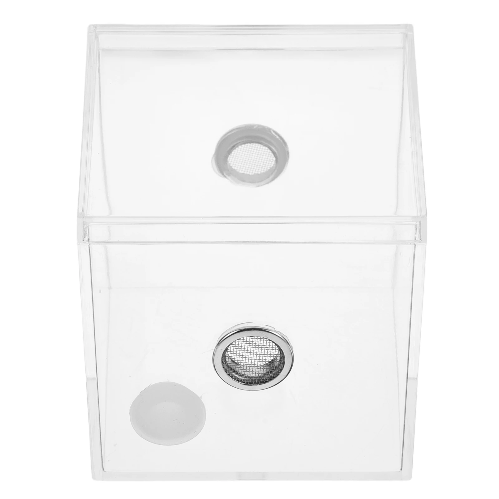 

1pcs Terrarium House Bug Mini Enclosure Container House Habitat Plastic Feed Pet Spider Enclosure Cage