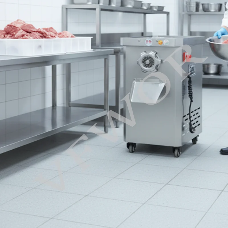 High Power Vertical Industrial Stainless Steel Commercial Meat Grinder