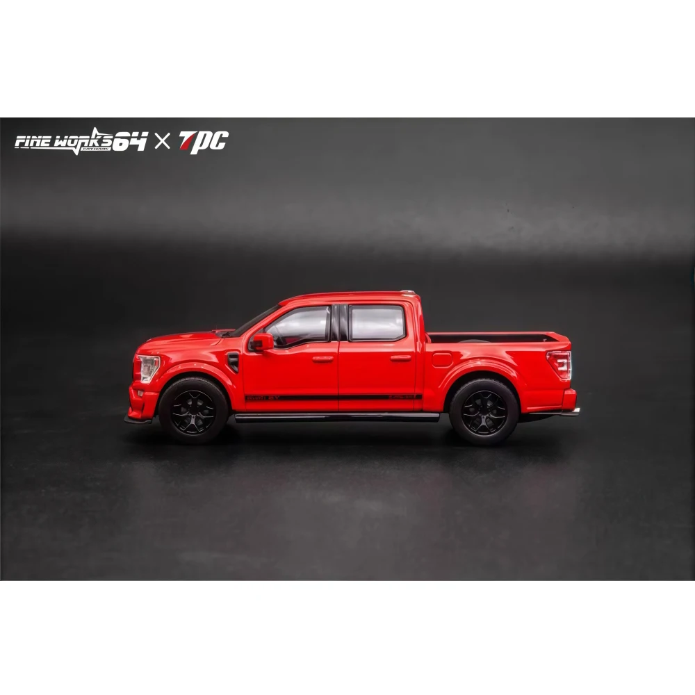 Fine Works 1:64 Shelby F150 Pickup Truck Diecast Model Car view 2