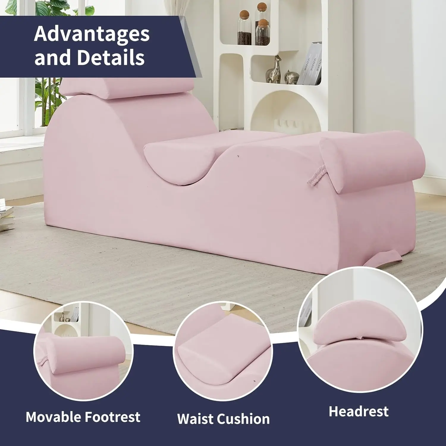 Modern Design Sports Ergonomics S Curved Lounge Chair Interior Living Room Bedroom Sofa Yoga Chair