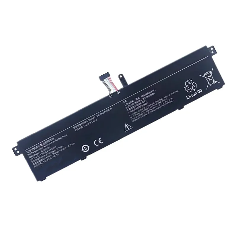 R13B03W-batería para ordenador portátil, 7,7 V, 40Wh, 5200mAh, para Xiaomi RedmiBook 13, XMA1903-AN, XMA1903-BB, R13B03W