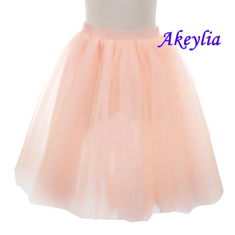 Peach Long Ballet Half Skirt Black Romantic Ballet Tutu Girl white 4 Layer Soft Tulle Ballerina Practice Dance Dress purple 8924