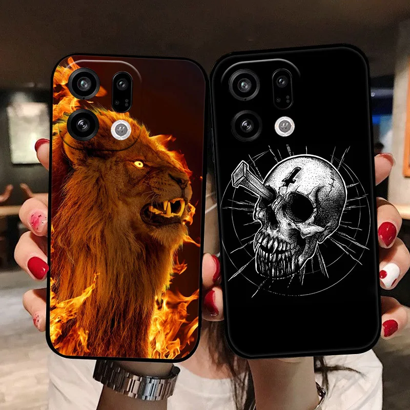 حافظة لهاتف اوبو فايند X9 فايند X9 برو حافظة ظهر من السيليكون الناعم لهاتف اوبو فايند X9 برو غطاء هاتف etui Fundas FindX9 Coque