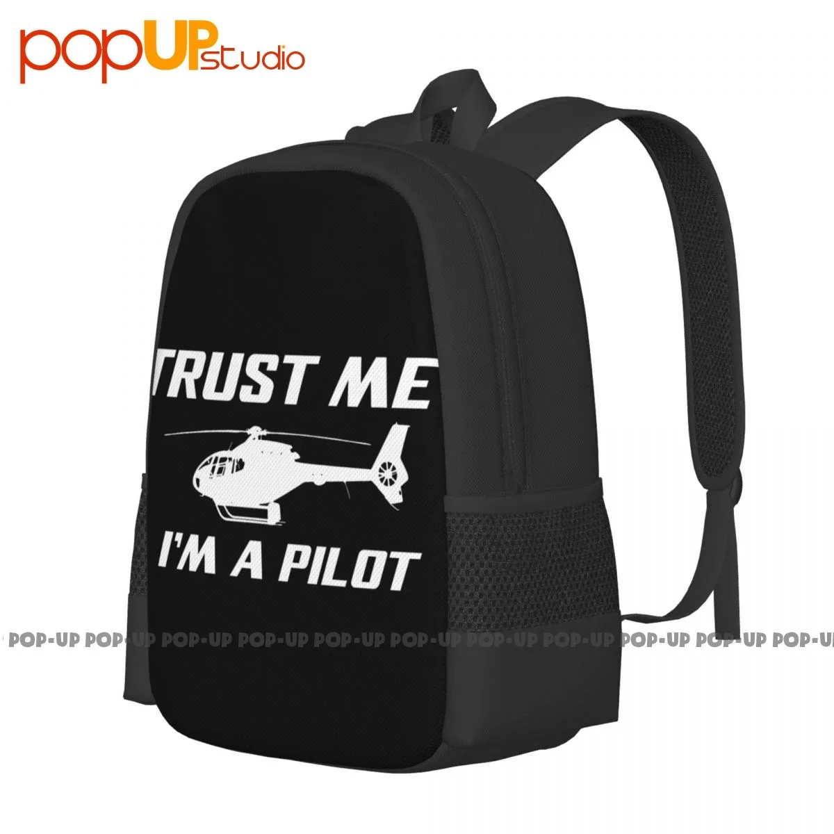 Mochila piloto helicóptero, grande capacidade, portátil, estilo esportivo, quente