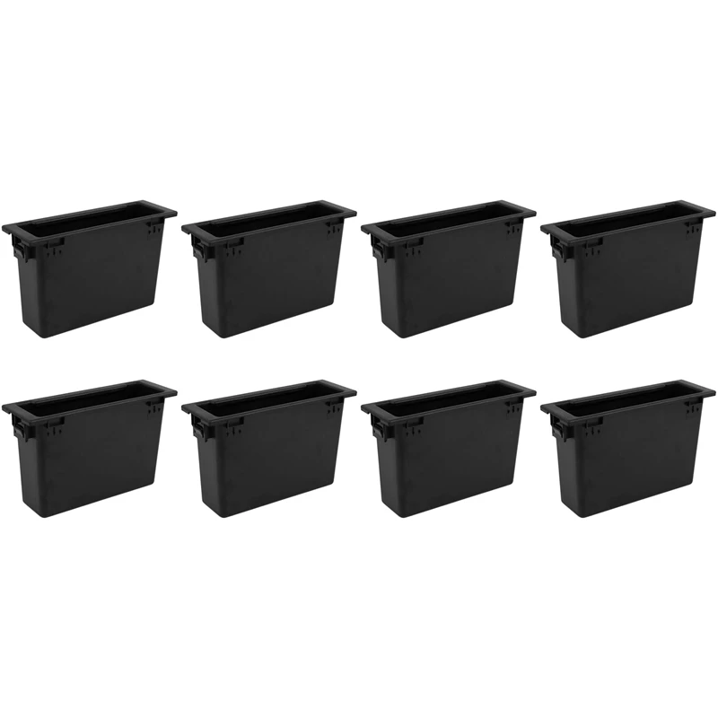 

8X Car Stereo Radio Dashboard Storage Box Mounting 1Din Pocket Kit Storage Box Accessories Interior For Mazda