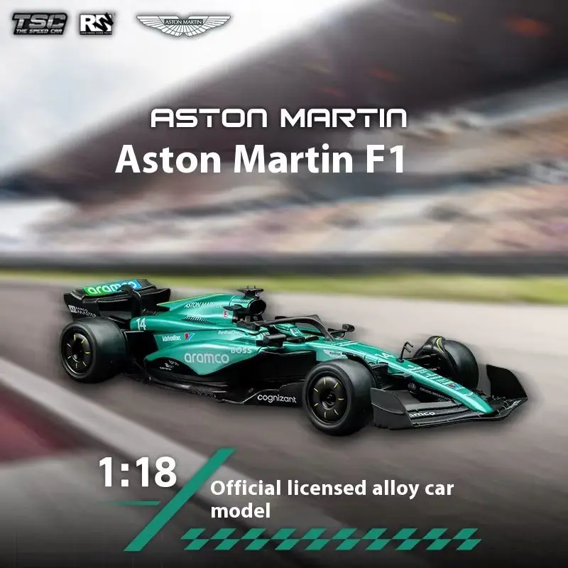 

Speed Card 1-18 Aston Martin F1, гоночная модель автомобиля из сплава, имитация коллекции, орнамент, модель, подарок для мужчины