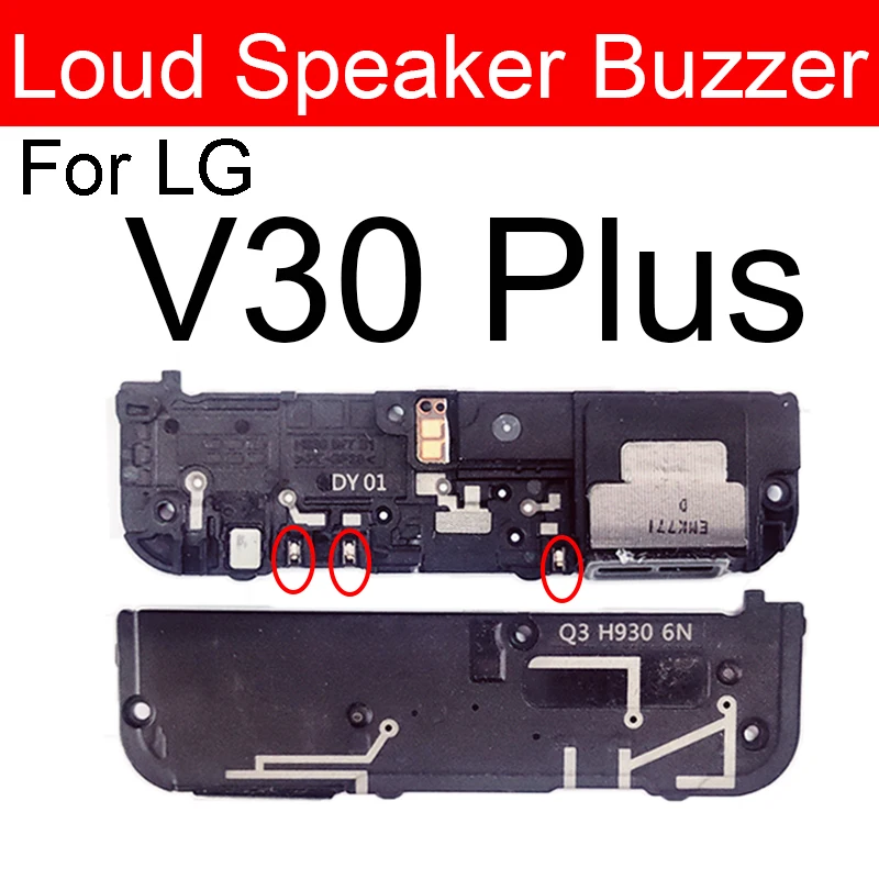 For LG V10 V20 V30 V35 V40 V50 Plus ThinQ 5G V500EM V500N V450VM V450PM Louder Speaker Bottom Loudspeaker Buzzer Ringer Parts