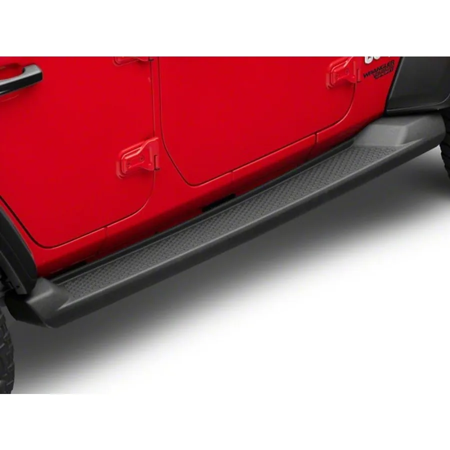 

Боковые стержни в стиле Redrock OEM, совместимые с 4 дверцами Jeep Wrangler JL 1823 года для улучшенной доступности и эстетики A