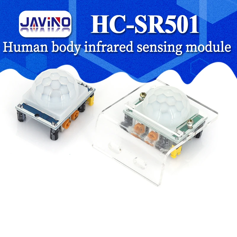 HC-SR501 HC-SR505 Adjust IR Pyroelectric Infrared Mini PIR Human Sensor Detector Module Bracket for Arduino