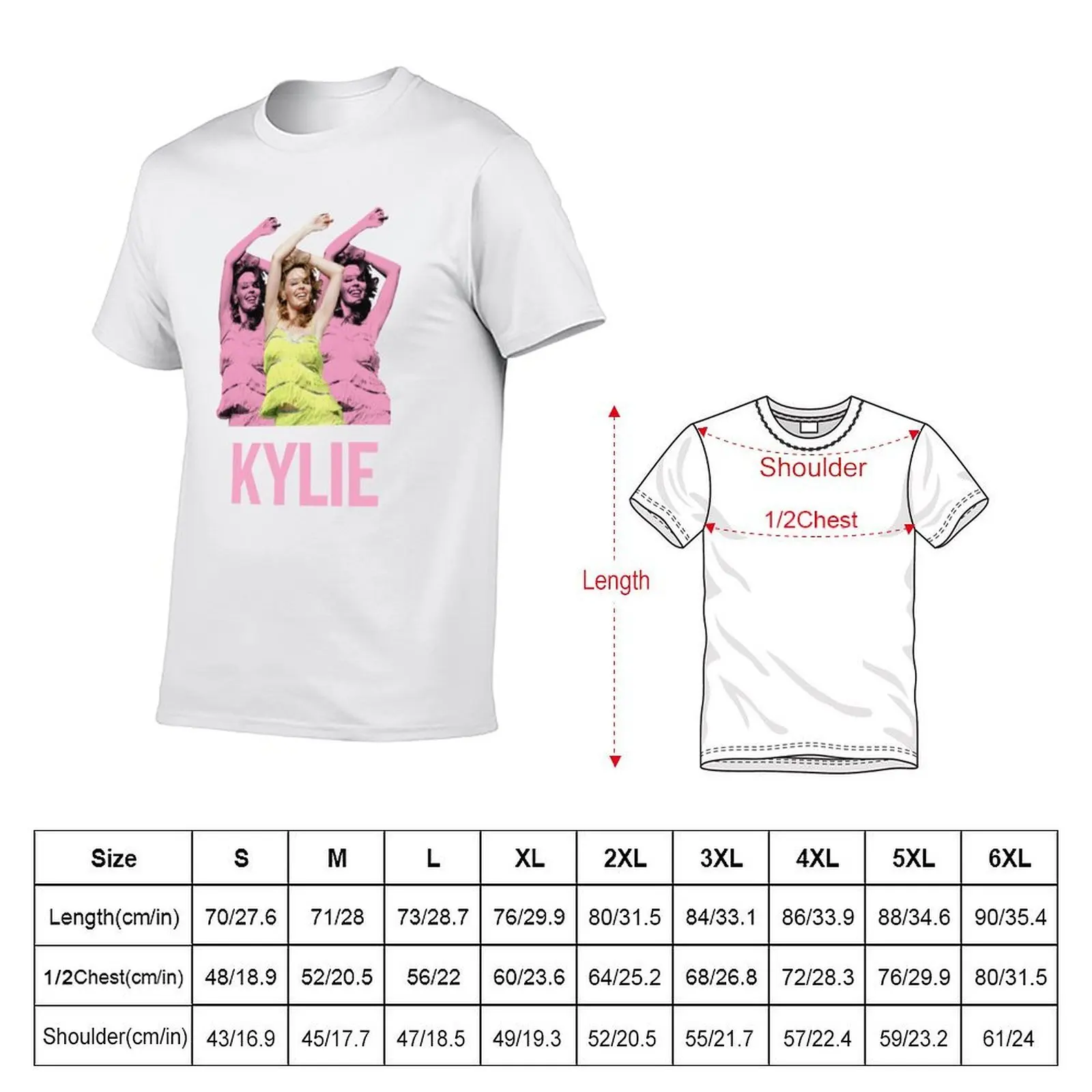 Kylie Minogue - Summer Vintage Print T-Shirt affliction shirts essential t shirt black t-shirts for men