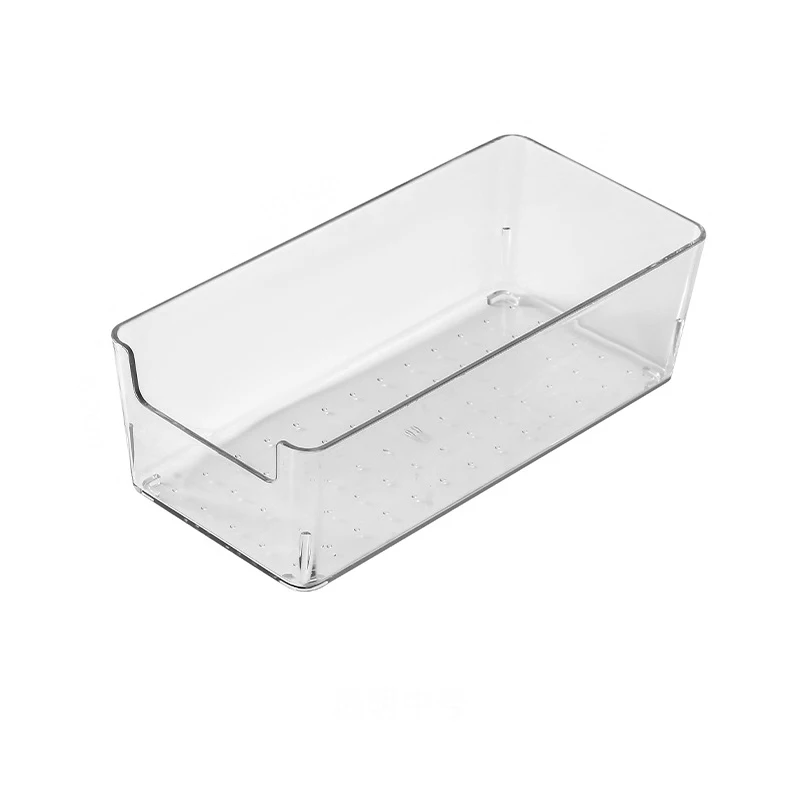 Acryl opbergdoos Desktop cosmetica Transparante plastic doos Slaapzaal Huishoudelijk gezichtsmasker Huiddoos Koelkast opbergdoos