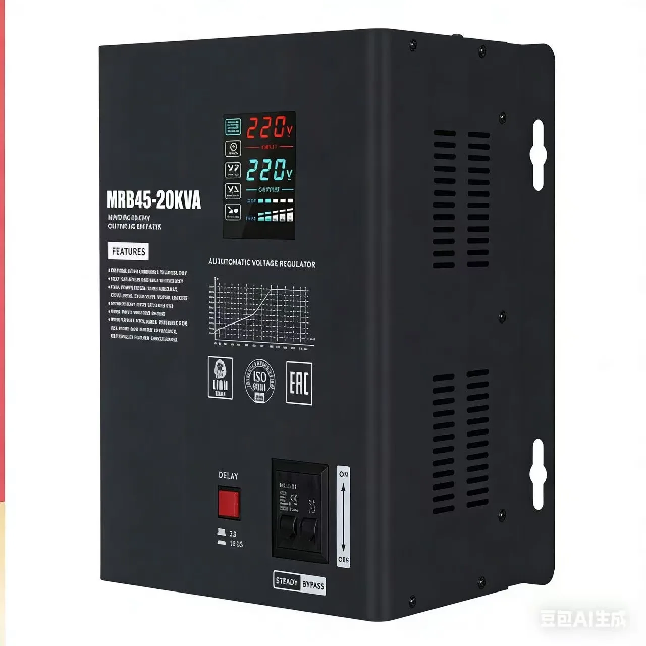 @MRB Electronic Wall Mounted Single-phase Stabilizer 220V Ultra-low 45V Household 20KVA