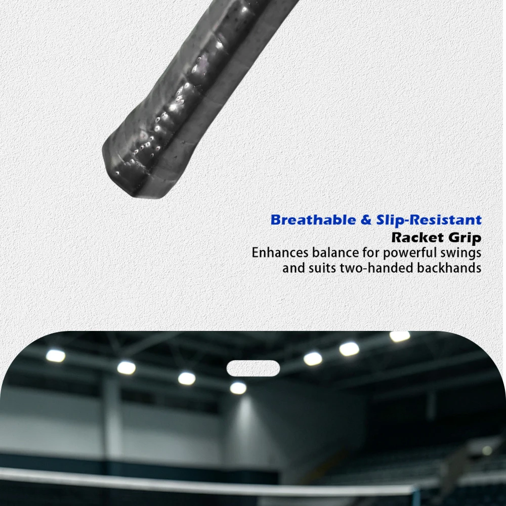 16mm Verlängertes Pickleball-Schläger T700 Carbonfaser-Oberfläche Doppelte Schaumkern-Dichte Leichter Kontrollschläger für Training – Detail 8