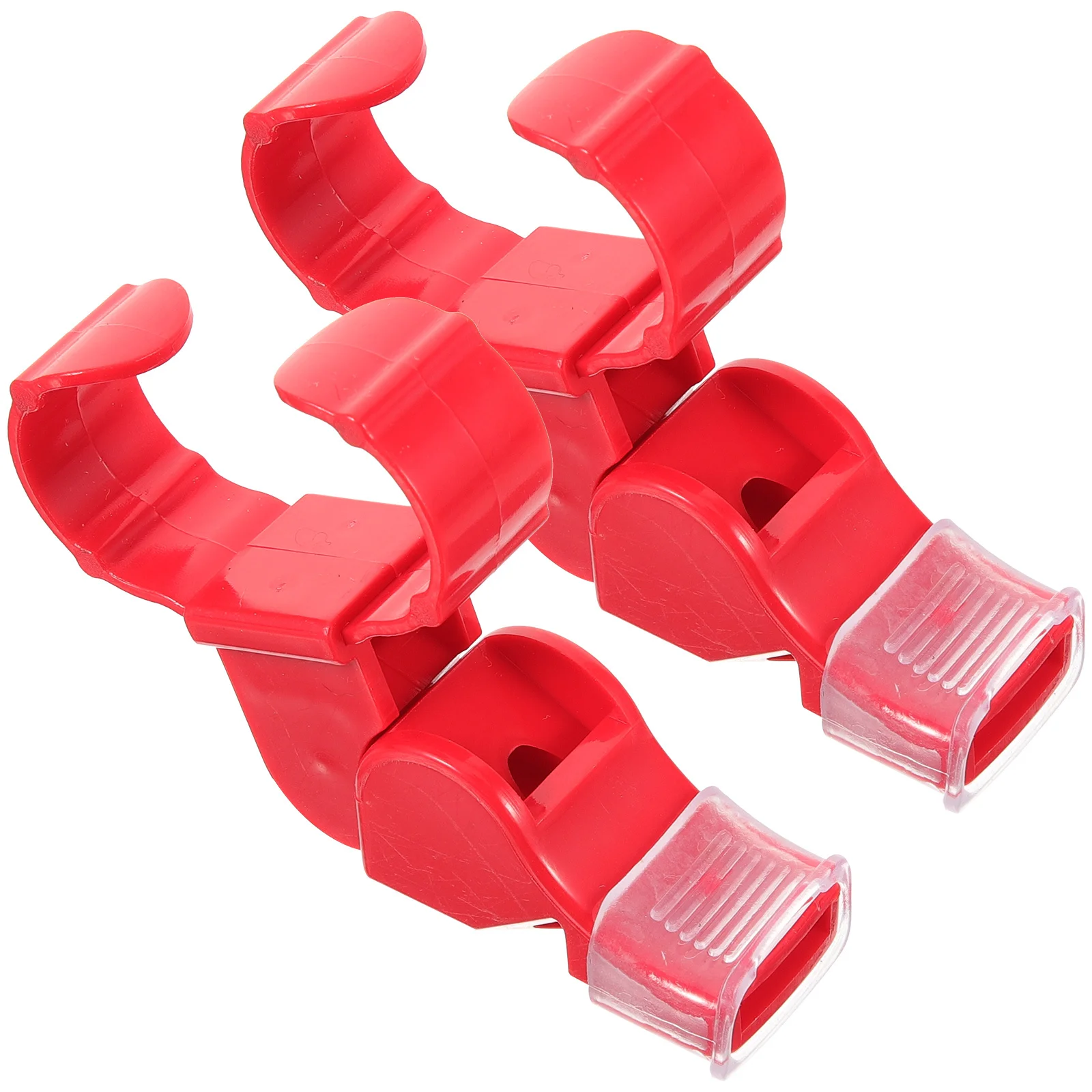 

2Pcs Loud Whistle Multi-Function Sports Referee Whistles for Adults with Ring Outdoor Emergency Safety Portable Survival