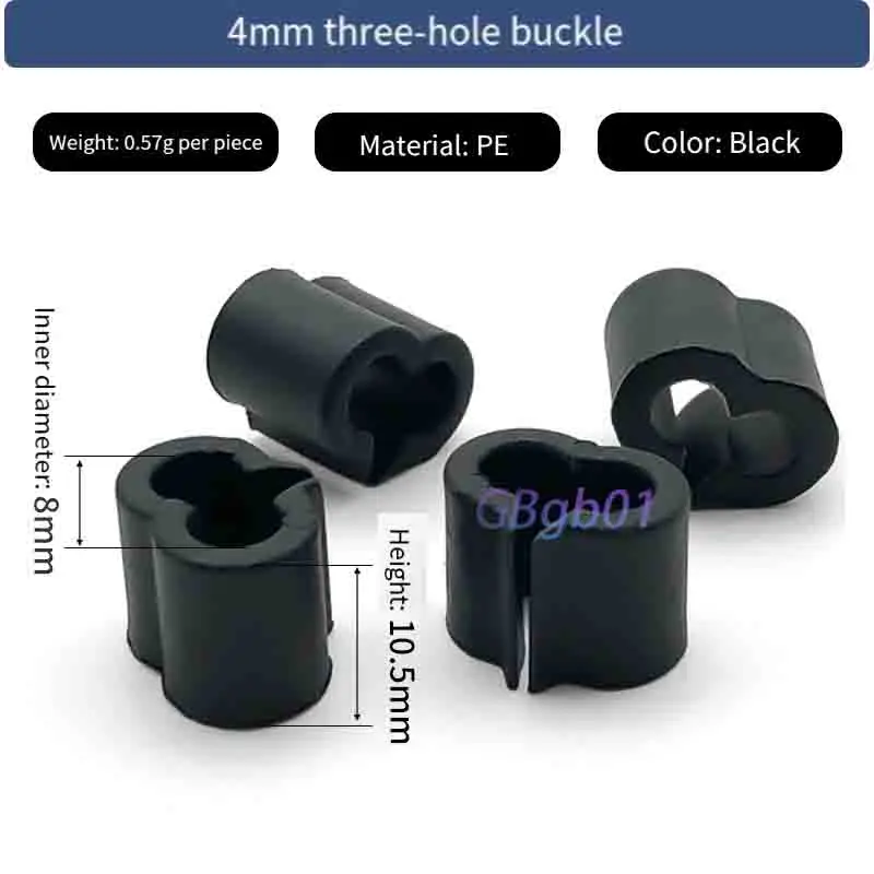 4mm 5mm Shelf Plastic Connector ClipWire Fixing Clip DIY Storage Rack Assembly Clip High-Strength Durable Fastener