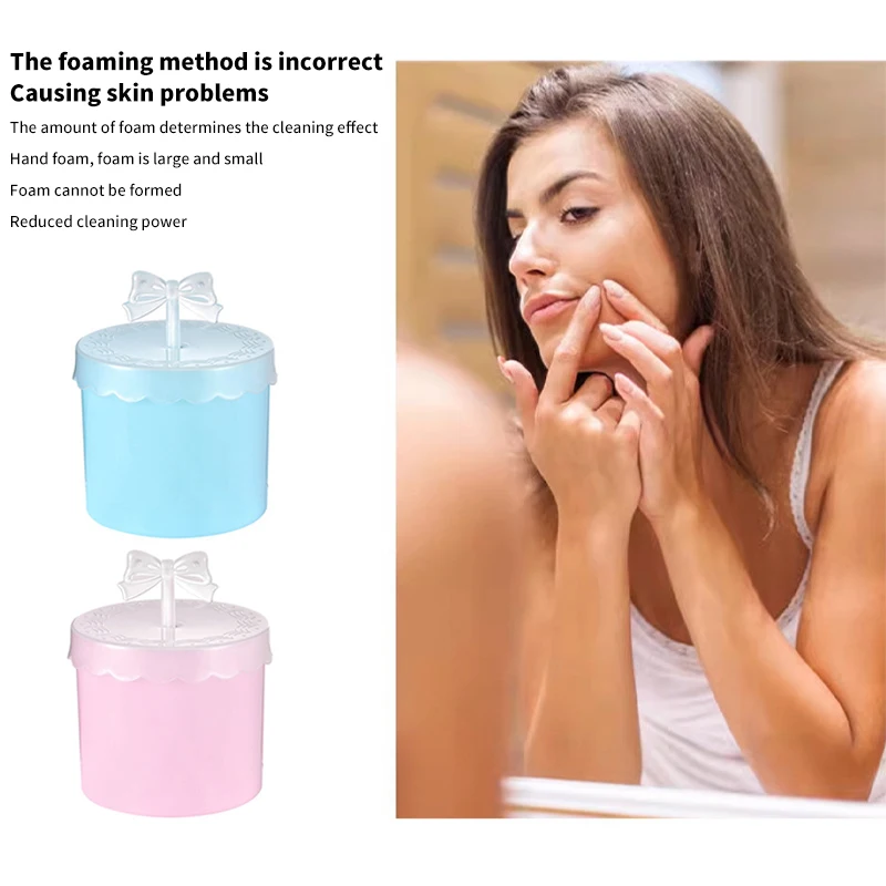 Machine à Mousse Réutilisable pour Nettoyer le Visage, Équipement pour Shampoing, Crème de Nettoyage de la Peau