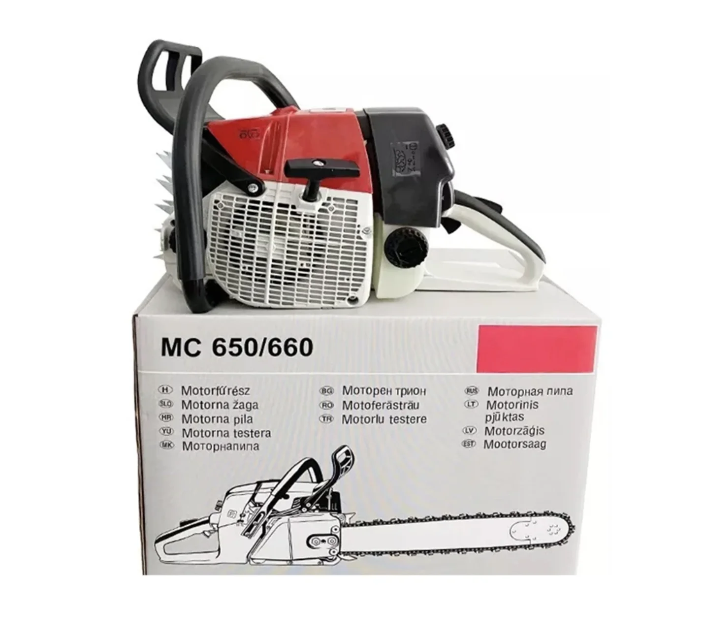 MS660 chainsaw with 36