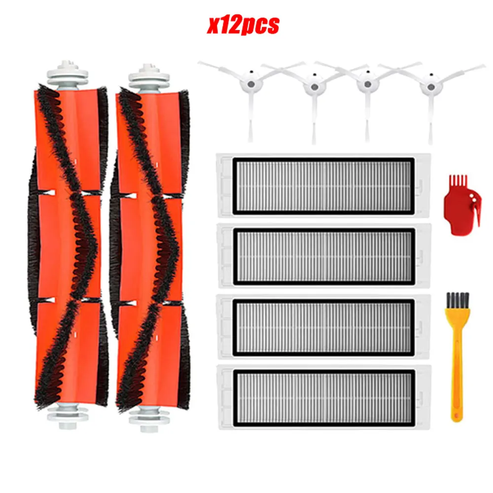 Aspirapolvere filtro Hepa spazzola principale per Xiaomi Mi 1 1S Roborock S5 S50 Max Mijia accessori per aspirapolvere spazzola laterale