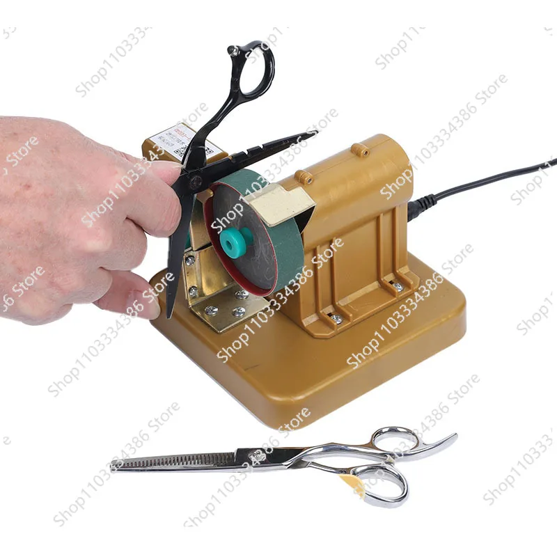 Electric Scissors Sharpening Machine High Precision Machine Hairdressing Shop Fully Automatic Sharpening Scissors Tailor