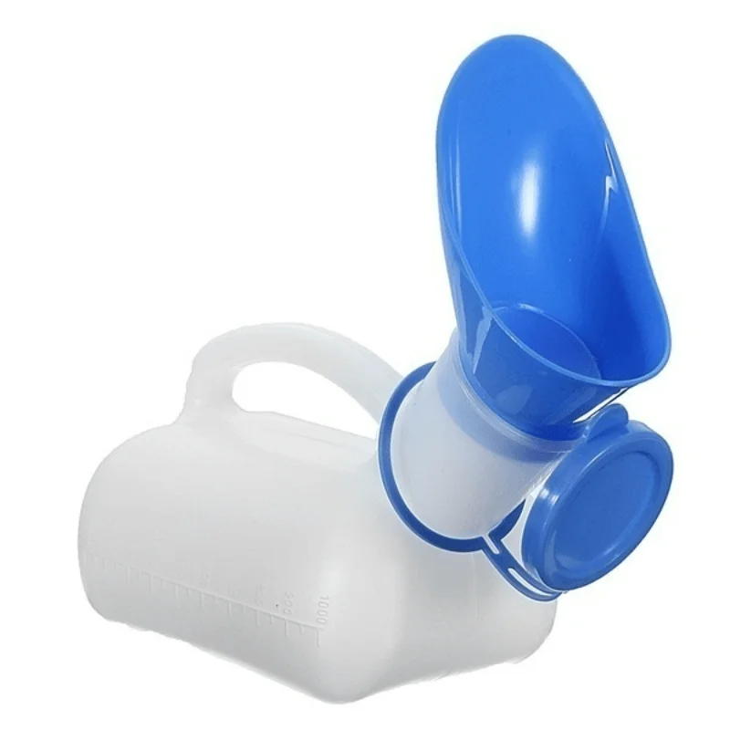33.81 ounce portable men's and women's toilet made of ABS material suitable for travel, camping, and outdoor activities
