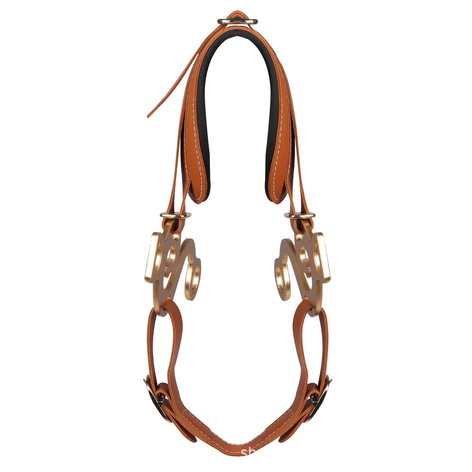 Durable Horse Halter Solid Wear-resistant Horse Headcollar Adjustable Equestrian Training Halter Professional Horse Riding Gear