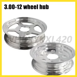 12 Inch Rim 3.00-12 front / rear aluminum wheel Hub For Bike Small Motorcycle Wheel Modified