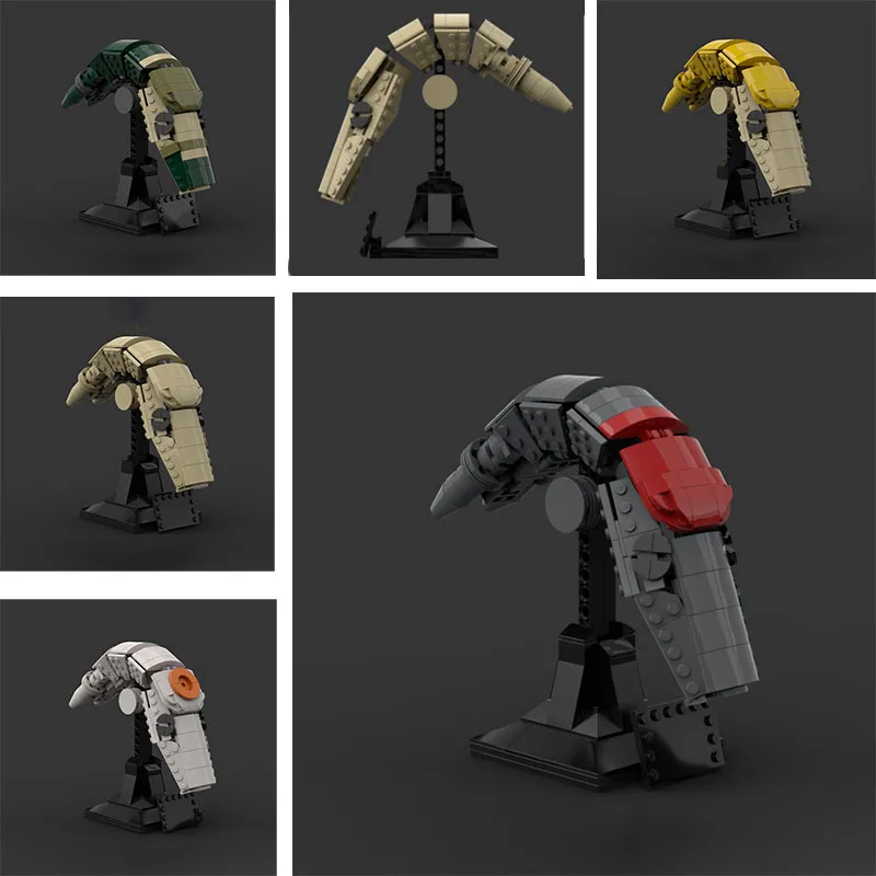 273pcs MOC Star Battle Ultimate Collector Series B1 Droid Head Helmet Model Christmas Gift Set DIY Assembly Kit