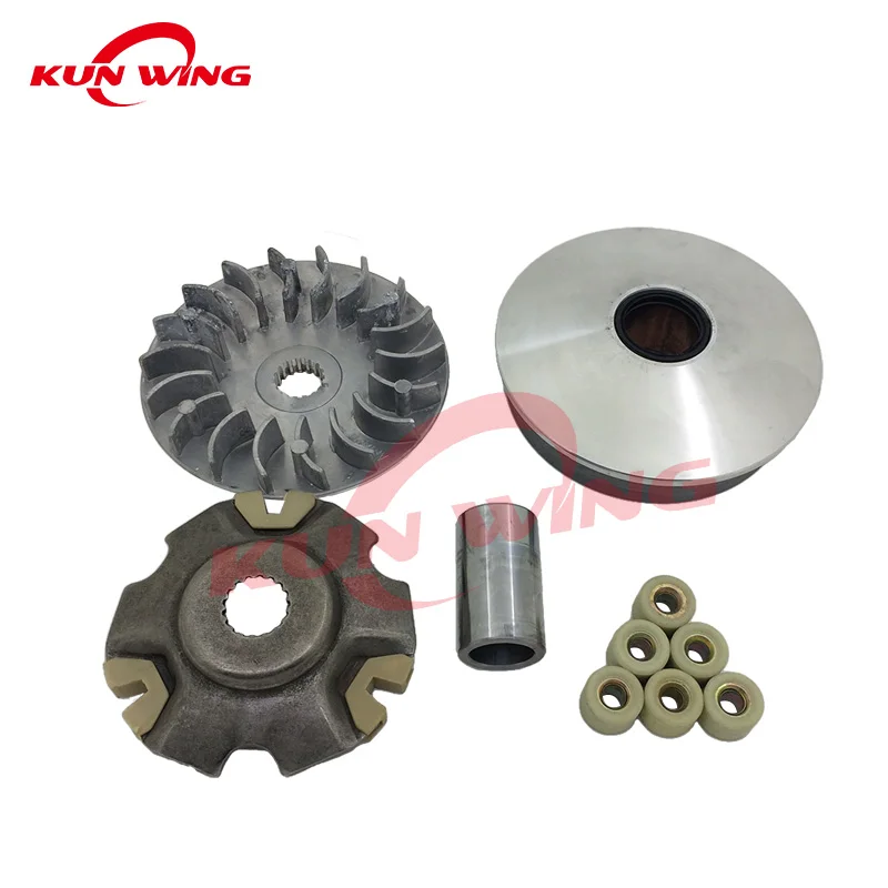 AN125 Front Drive Clutch Variator Pulley Assembly for Suzuki AN 125 (VECSTAR 125) Burgman 125 HS125T QS150T Scooter Engine Parts