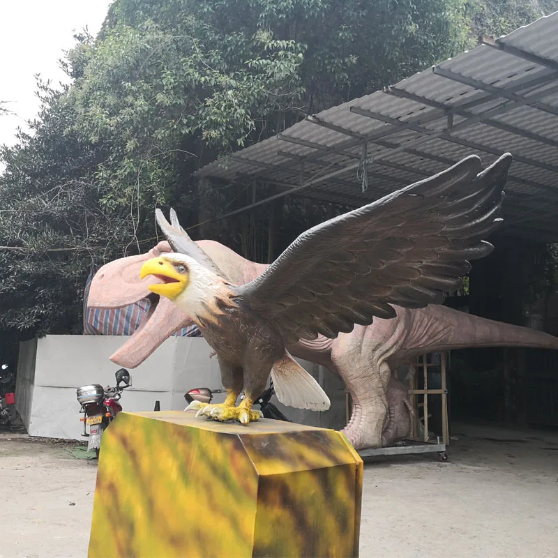 Simulated Eagle Large Model Exhibition Ornament Scenic Park Exhibition