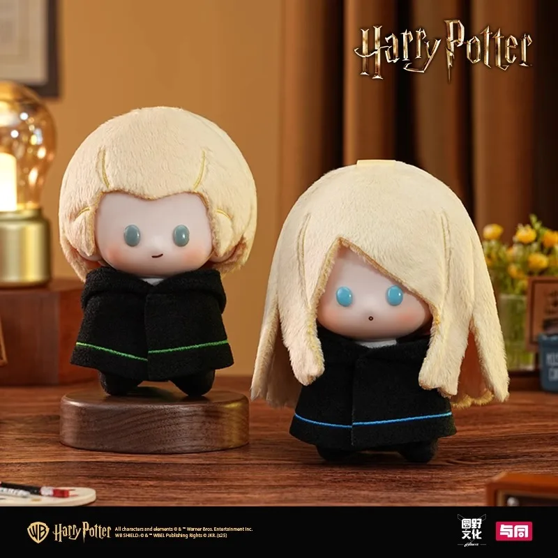 10 cm Harry Potter Blind Box Bean Eye Doll Misterioso ciondolo in vinile Figure anime Giocattoli da collezione alla moda per bambini Regali di compleanno