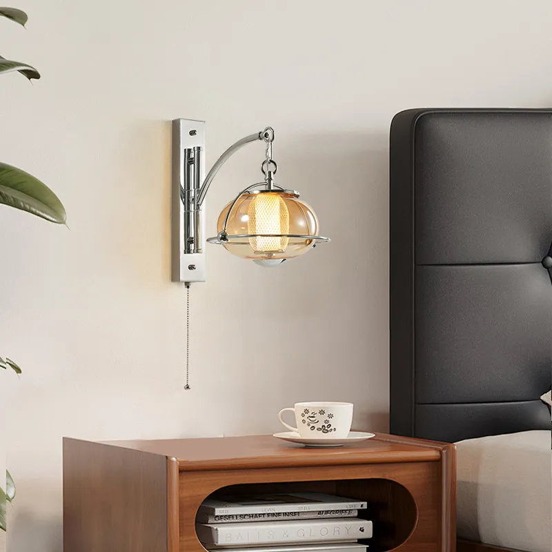 Vintage Bauhaus Star Wall Lamp Industrial Style Swing Arm Sunset Bracket Light Living Room Corridor Bedroom Bedside Decoration